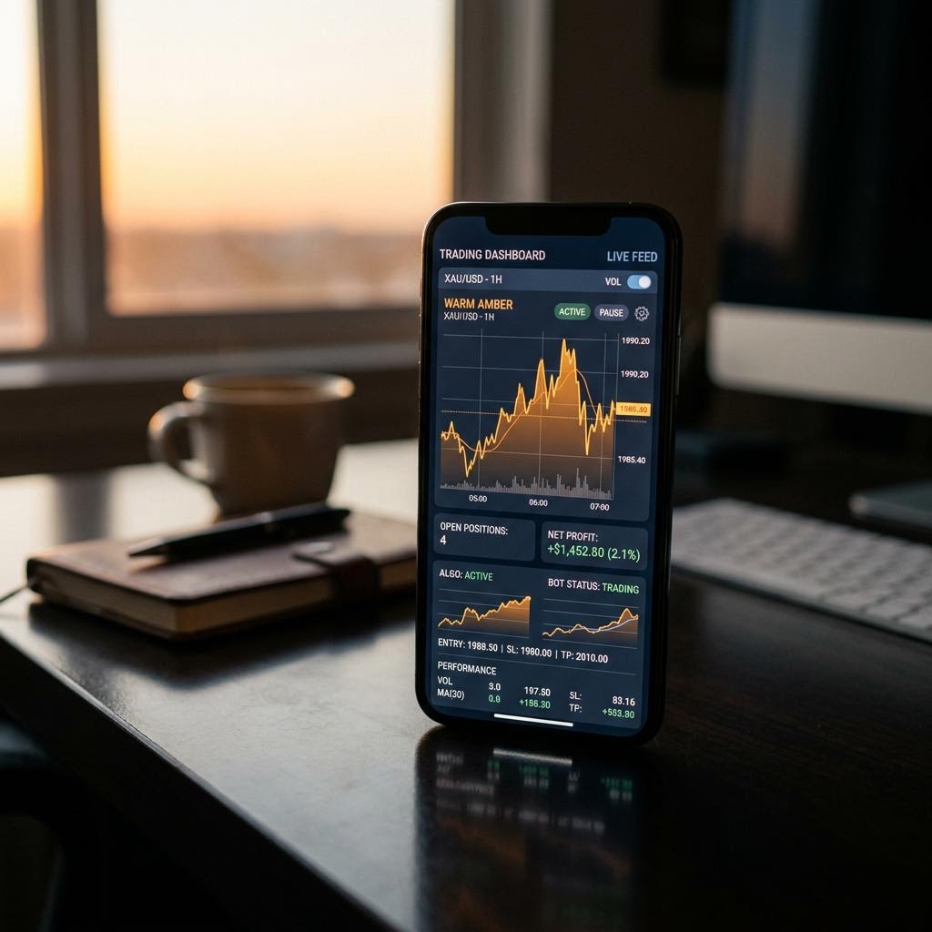 Iron Fundalis cryptocurrency trading dashboard